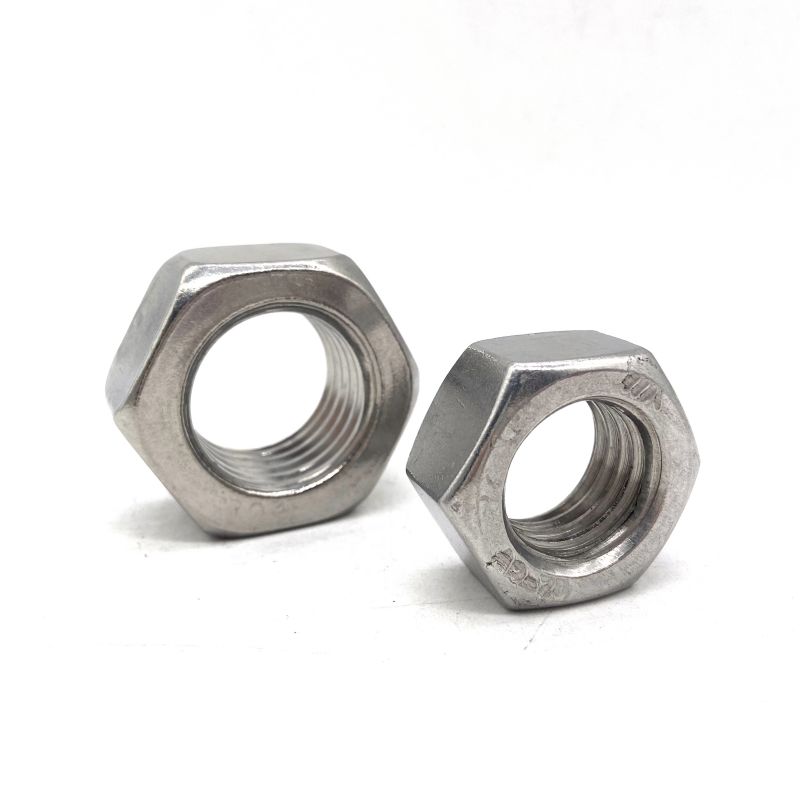 Stainless Steel DIN934 Hexagon Nuts Hex Bolts နှင့် Nuts များ